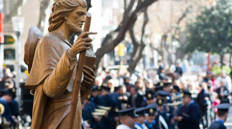 Fiestas en honor de Santiago Apóstol, guía y protector de los mendocinos Fiestas en honor de Santiago Apóstol, guía y protector de los mendocinos