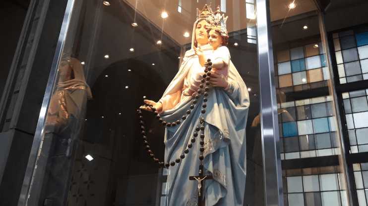 Mons. Santiago: "María del Rosario nos regaló la mejor medicina preventiva" Mons. Santiago: "María del Rosario nos regaló la mejor medicina preventiva"