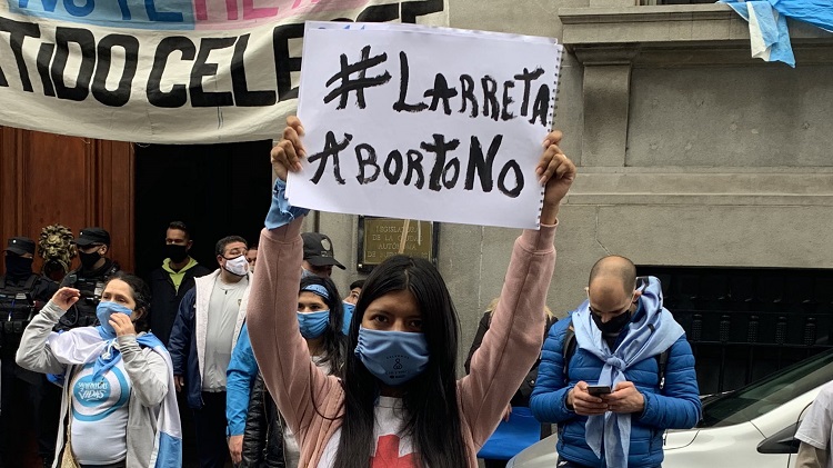 Total rechazo a la aprobación del protocolo del aborto en Buenos Aires Total rechazo a la aprobación del protocolo del aborto en Buenos Aires