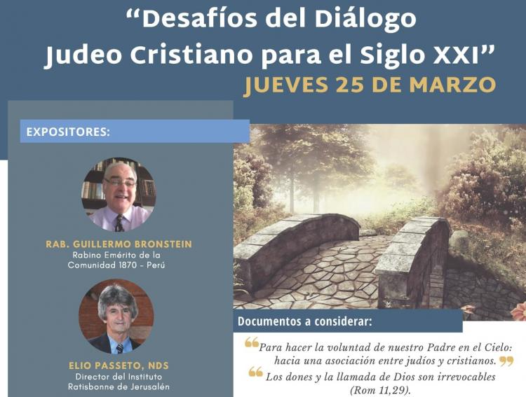Desafíos del diálogo judeo cristiano para el siglo XXI Desafíos del diálogo judeo cristiano para el siglo XXI