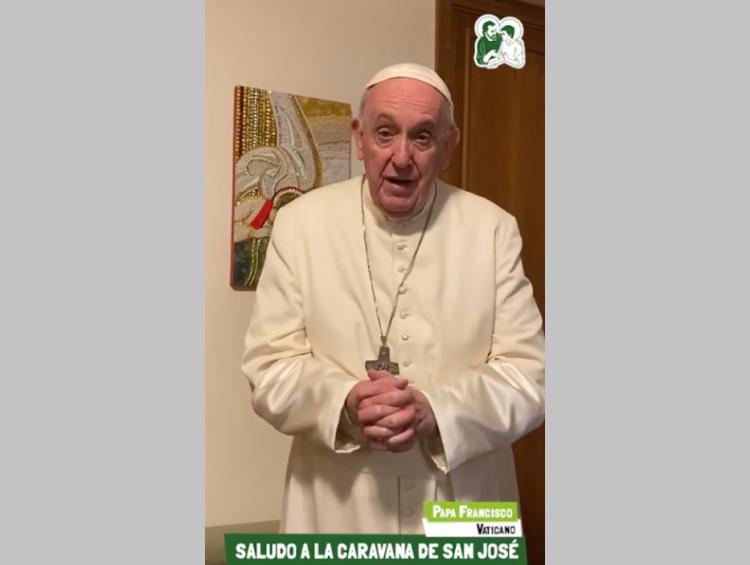 El Papa a los matanceros: San José los cuida con ternura de padre El Papa a los matanceros: San José los cuida con ternura de padre