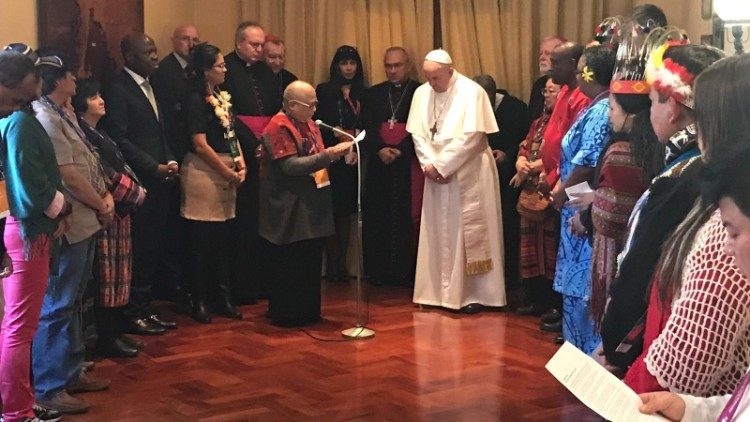 El Papa anima a pueblos indígenas en la lucha contra el hambre El Papa anima a pueblos indígenas en la lucha contra el hambre
