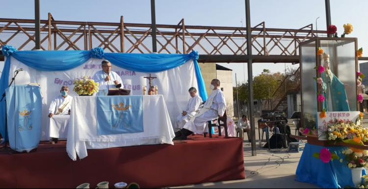 Fiestas patronales en la parroquia María Reina en Concepción Fiestas patronales en la parroquia María Reina en Concepción