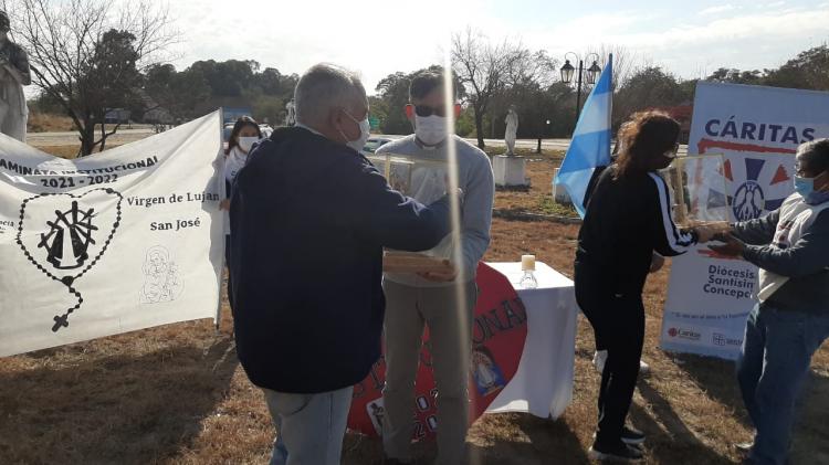 La Caminata de Cáritas recorre la diócesis de Concepción La Caminata de Cáritas recorre la diócesis de Concepción