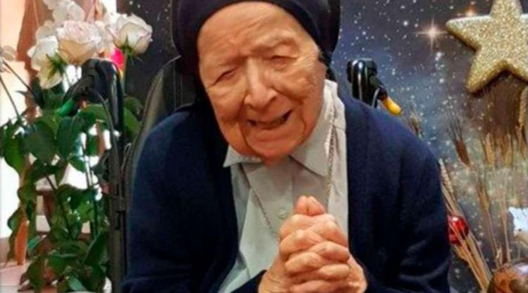 La religiosa europea más longeva se recupera de Covid-19 La religiosa europea más longeva se recupera de Covid-19