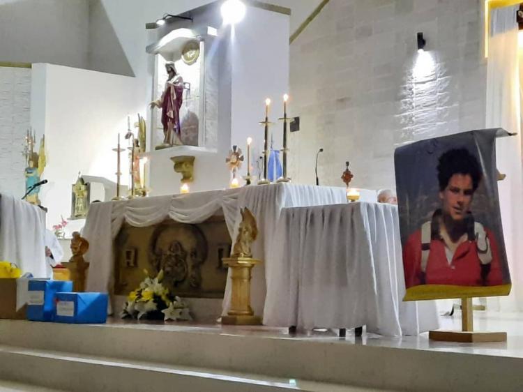 La reliquia de Carlo Acutis peregrina por la diócesis de San Roque La reliquia de Carlo Acutis peregrina por la diócesis de San Roque