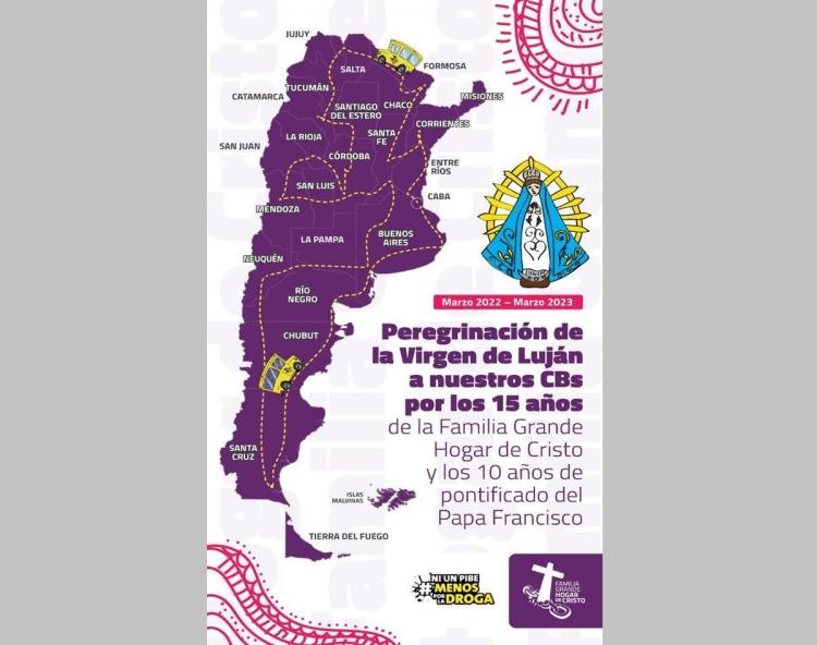 Los Hogares de Cristo cumplen 15 años y lo celebran con una gran peregrinación Los Hogares de Cristo cumplen 15 años y lo celebran con una gran peregrinación