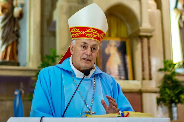 Mons. Puiggari se recupera de una cirugía Mons. Puiggari se recupera de una cirugía