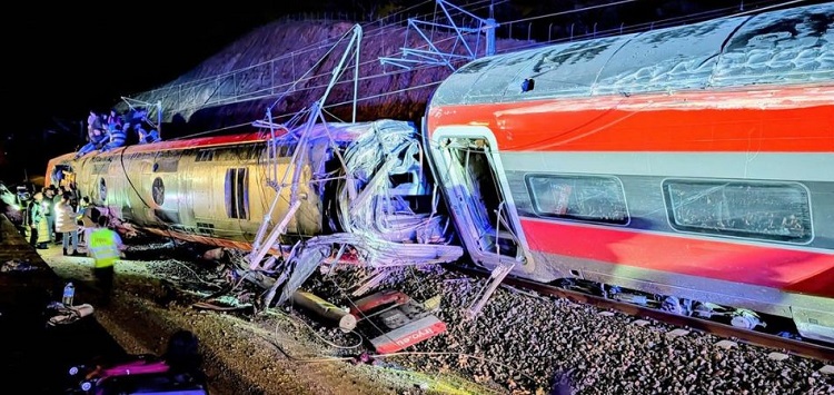 Accidente ferroviario en España: León XIV expresó cercanía y oración por las víctimas