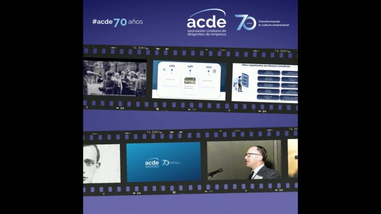 ACDE presentó la web dedicada a sus 70 años de historia ACDE presentó la web dedicada a sus 70 años de historia
