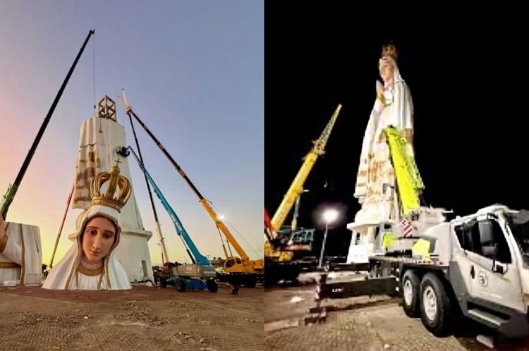 Brasil inaugurará la estatua más grande del mundo dedicada a la Virgen de Fátima Brasil inaugurará la estatua más grande del mundo dedicada a la Virgen de Fátima