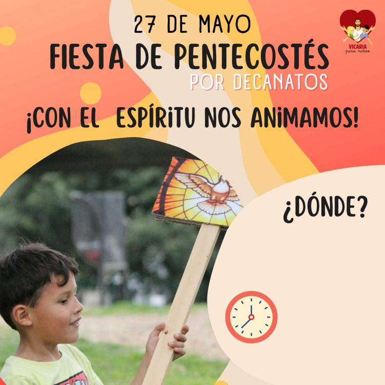 Buenos Aires: la Vicaría de Niños prepara la Fiesta de Pentecostés Buenos Aires: la Vicaría de Niños prepara la Fiesta de Pentecostés