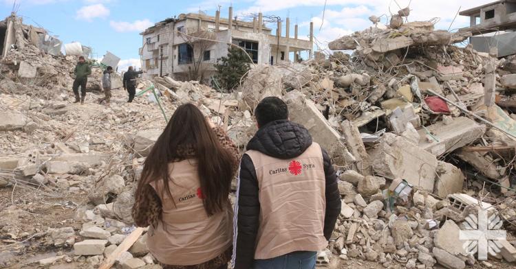 Cáritas continúa sosteniendo a cientos de personas en Turquía y Siria Cáritas continúa sosteniendo a cientos de personas en Turquía y Siria