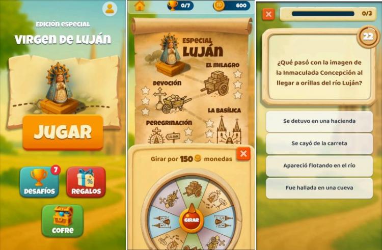 CatIA: un juego de preguntas y respuestas para aprender y rezar camino a Luján CatIA: un juego de preguntas y respuestas para aprender y rezar camino a Luján