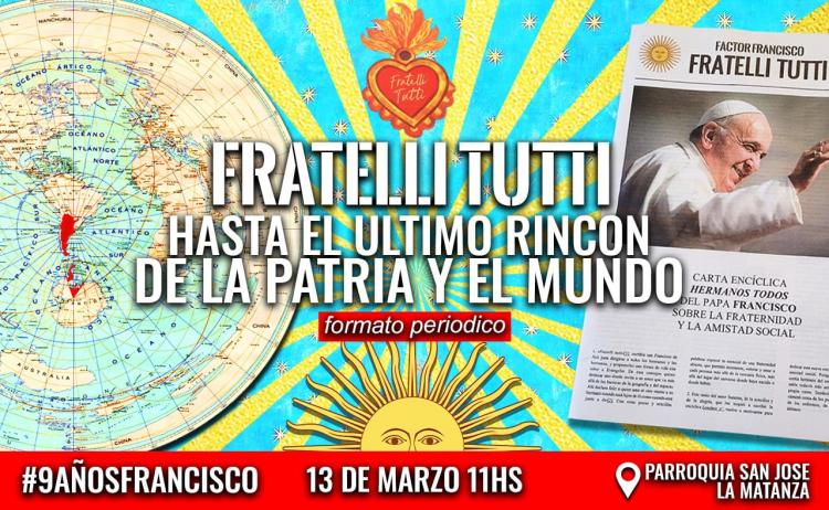 Celebran el aniversario del Papa con una edición especial de "Fratelli Tutti" Celebran el aniversario del Papa con una edición especial de "Fratelli Tutti"