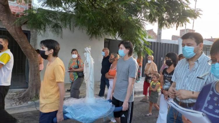 Celebraron en Catamarca los 20 años de la primera misa en el Barrio Achachay Celebraron en Catamarca los 20 años de la primera misa en el Barrio Achachay