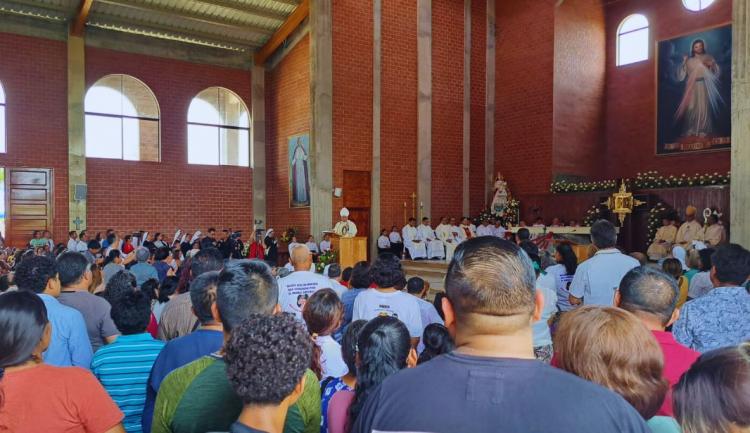 Consagraron el primer templo dedicado a la Divina Misericordia en El Salvador Consagraron el primer templo dedicado a la Divina Misericordia en El Salvador