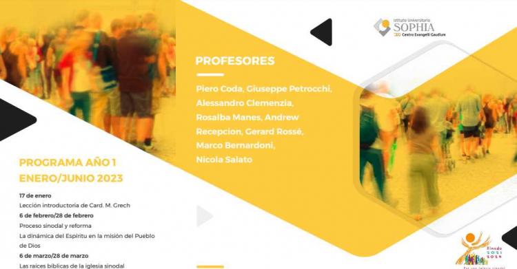 Curso virtual de preparación teológica y pastoral sobre la sinodalidad Curso virtual de preparación teológica y pastoral sobre la sinodalidad