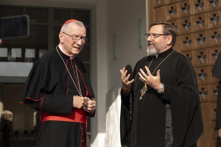 El Card Parolin lleva al suelo ucraniano 'la cercanía del Papa' El Card Parolin lleva al suelo ucraniano 'la cercanía del Papa'