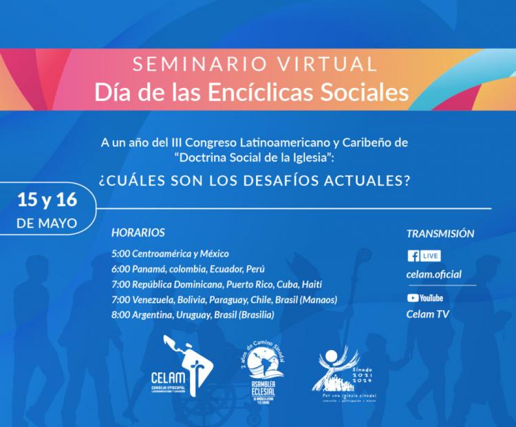 El Celam celebrará el 'Día de las encíclicas sociales' El Celam celebrará el 'Día de las encíclicas sociales'