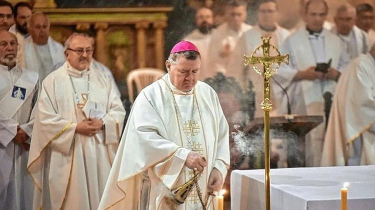 El nuncio agradeció el saludo del Episcopado al concluir su misión en el país