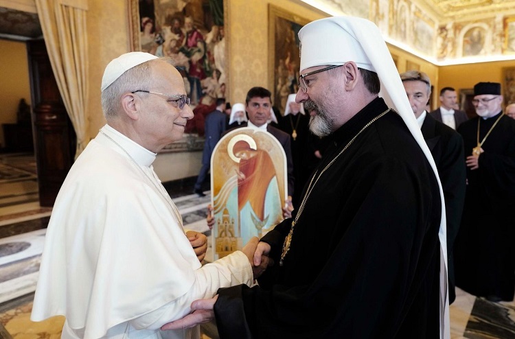 El Papa alentó a los obispos ucranianos a permanecer unidos en la fe y la esperanza El Papa alentó a los obispos ucranianos a permanecer unidos en la fe y la esperanza
