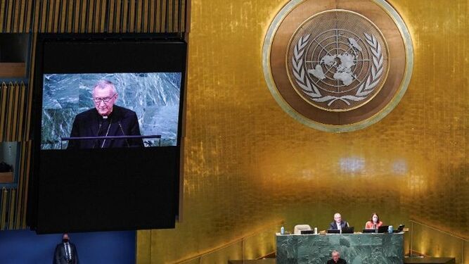 El Papa denuncia "hambre de fraternidad" y pide a la ONU oponerse a la guerra El Papa denuncia "hambre de fraternidad" y pide a la ONU oponerse a la guerra