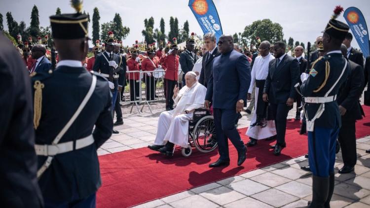 El Papa se despidió de la República Democrática del Congo El Papa se despidió de la República Democrática del Congo