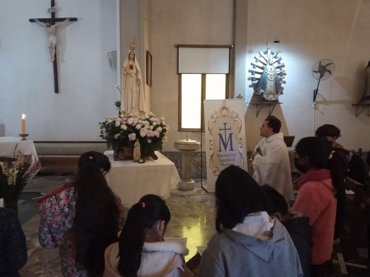 El responsable general del Movimiento Sacerdotal Mariano recorre la Argentina El responsable general del Movimiento Sacerdotal Mariano recorre la Argentina