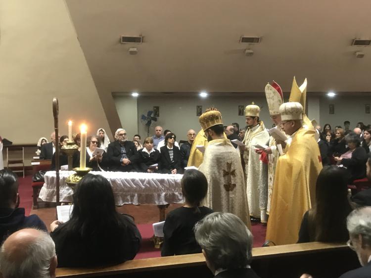 La comunidad católica armenia se despidió de Mons. Pablo Hakimian La comunidad católica armenia se despidió de Mons. Pablo Hakimian