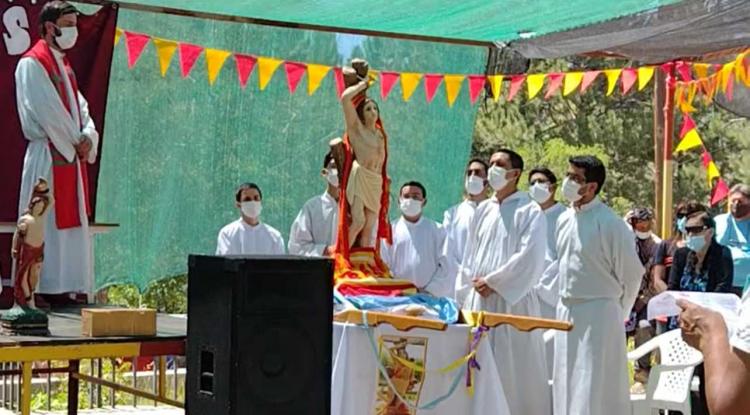 En la fiesta de San Sebastián, Mons. Croxatto llamó a caminar juntos En la fiesta de San Sebastián, Mons. Croxatto llamó a caminar juntos