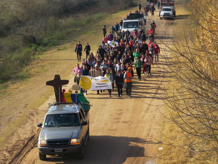 Entre Ríos: una multitud caminó con María en la peregrinación ConcePro Entre Ríos: una multitud caminó con María en la peregrinación ConcePro