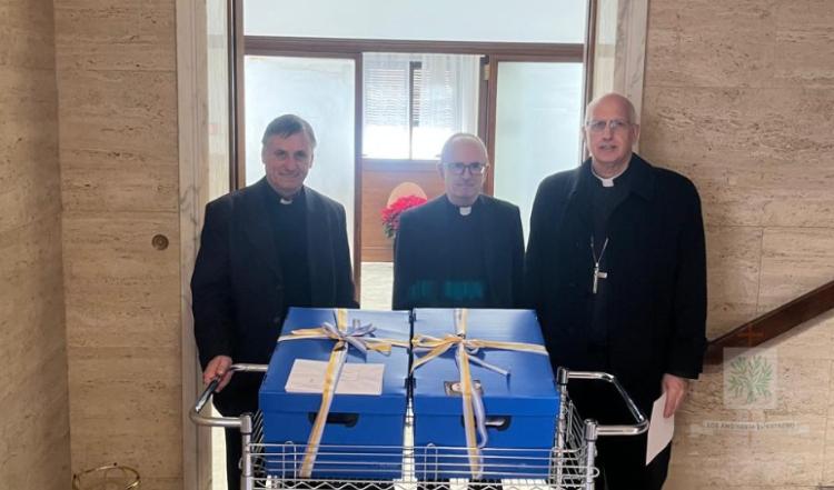 Entregan en Roma la documentación de la causa Larrabure