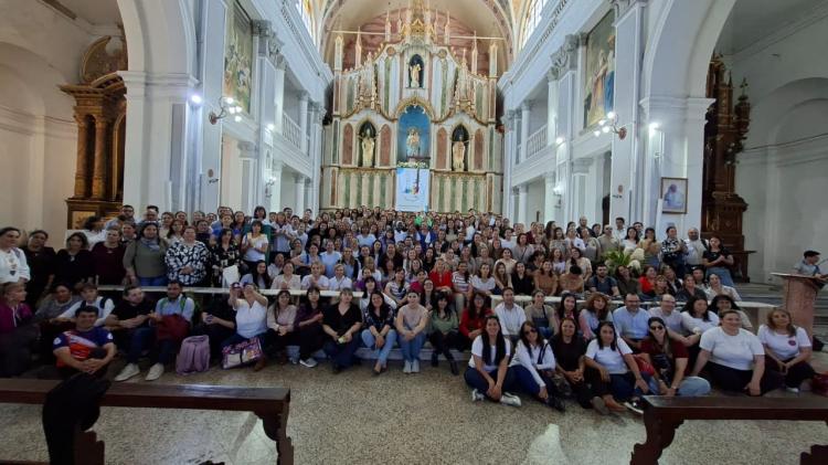 Goya: más de 600 educadores de la diócesis participaron de su jubileo