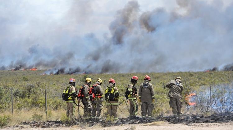 Incendios en Chubut: Cáritas Esquel pidió oración y compromiso solidario