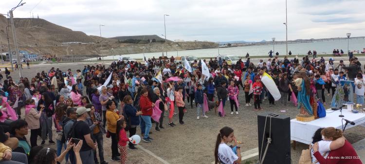 Peregrinación mariana juvenil en Comodoro Rivadavia