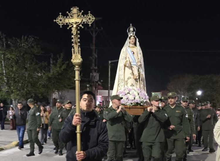 La ciudad de Mercedes honró a su patrona y protectora La ciudad de Mercedes honró a su patrona y protectora