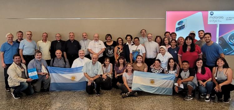 La delegación argentina que participa del Encuentro Sinodal del Cono Sur La delegación argentina que participa del Encuentro Sinodal del Cono Sur