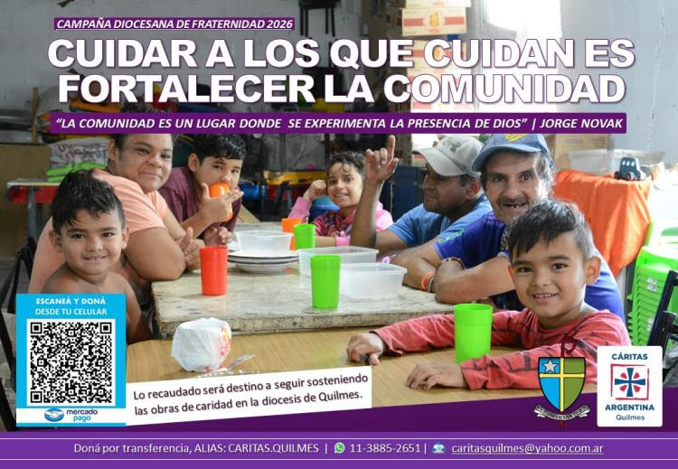 La diócesis de Quilmes comenzó la Campaña Diocesana de Fraternidad