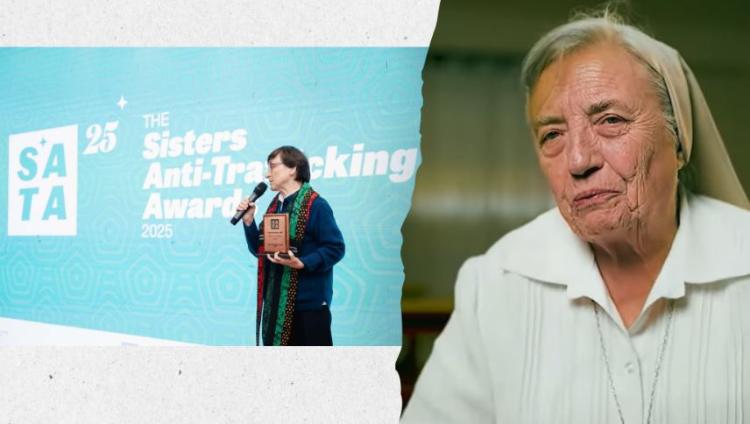 La Hna. Martha Pelloni recibe el Premio a la Dignidad Humana en los SATA 2025