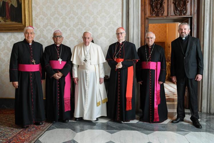 La presidencia del Celam se reunió con el papa Francisco La presidencia del Celam se reunió con el papa Francisco