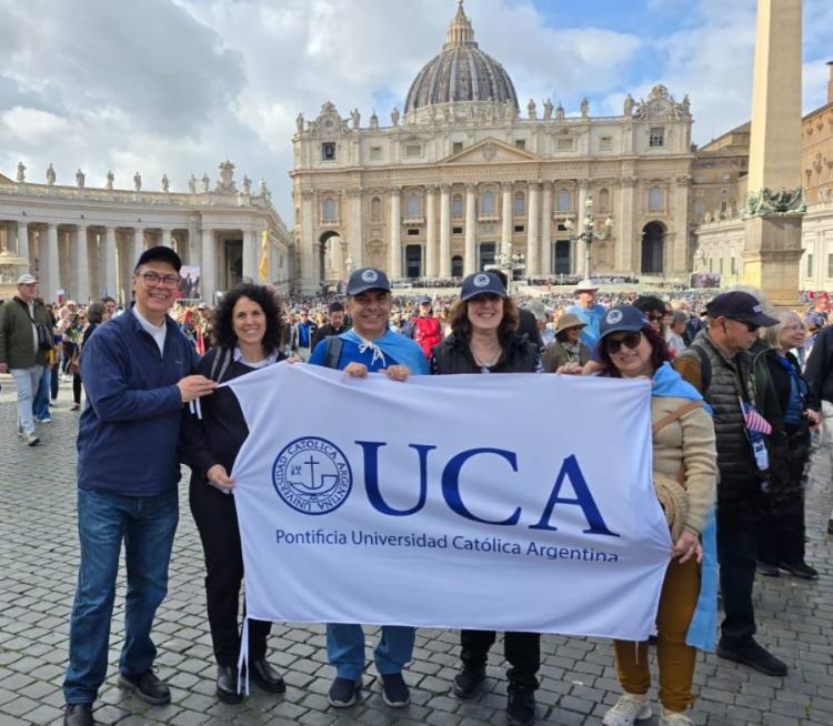 La UCA dijo presente en el Jubileo del Mundo Educativo