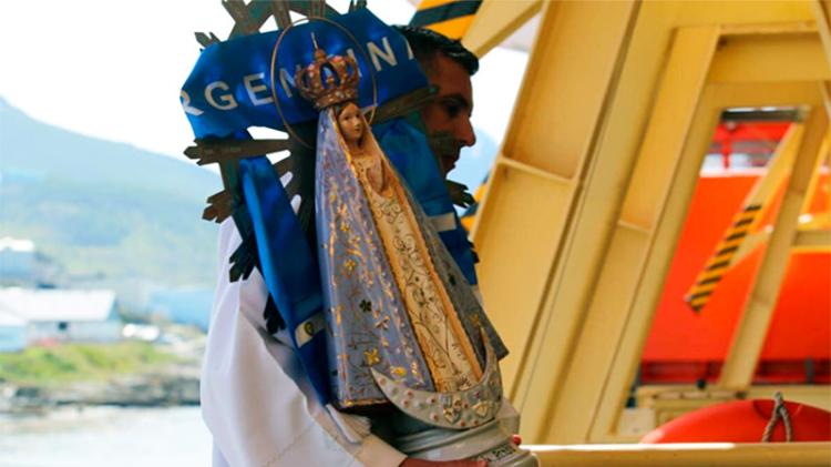 La Virgen de Luján Malvinera peregrinará por Chubut