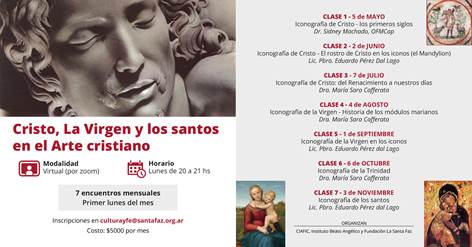 Lanzan el curso virtual 'Cristo, la Virgen y los santos en el arte cristiano'