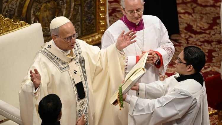 León XIV: 'María revela el rostro desarmado de la paz de Dios'
