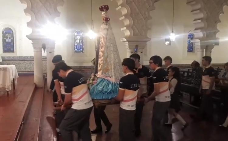 Mons. Barba pidió a la Virgen que "la Iglesia camine atenta al momento que vivimos" Mons. Barba pidió a la Virgen que "la Iglesia camine atenta al momento que vivimos"