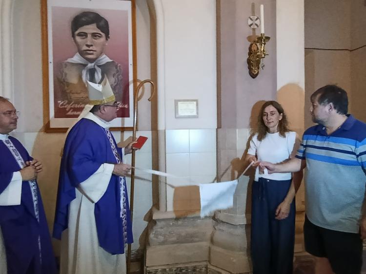 San Francisco: El obispo realizó visitas pastorales en Brinkmann, Colonia Vignaud y Seeber