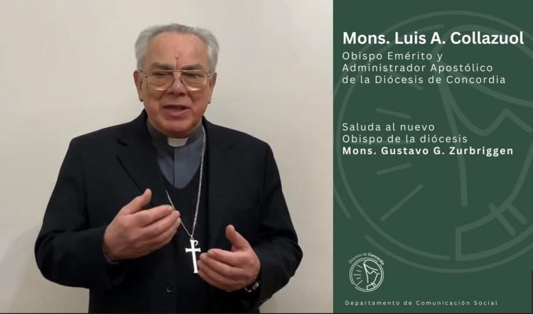Mons. Collazuol dio la bienvenida al nuevo obispo de Concordia Mons. Collazuol dio la bienvenida al nuevo obispo de Concordia