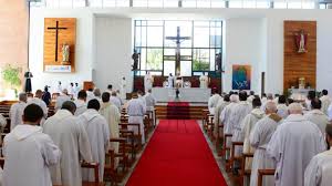 Mons. Colombo animó a rezar para que nunca falten sacerdotes Mons. Colombo animó a rezar para que nunca falten sacerdotes
