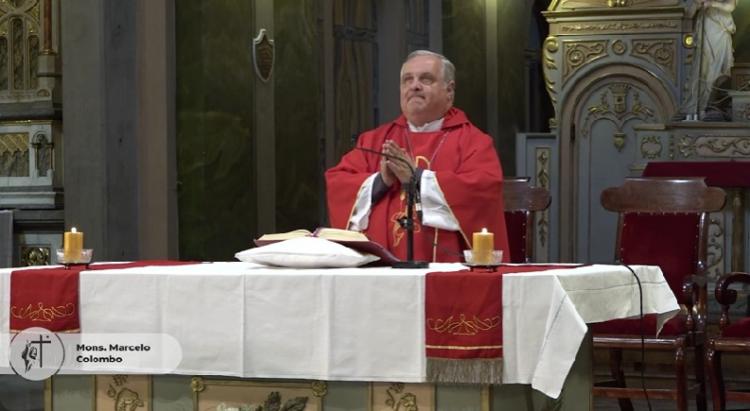 Mons. Colombo: 'El triunfo de Jesús en la Cruz es también nuestro propio triunfo' Mons. Colombo: 'El triunfo de Jesús en la Cruz es también nuestro propio triunfo'